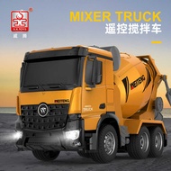 Witten 636A Simulation Large Engineering Vehicle Remote Control Cement Mixer Truck Six-Channel 2.4G 