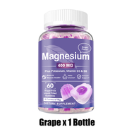 Omilay แมกนีเซียม Magnesium Glycinate วิตามินดี Stress Relief Magnesium Supplement Gummy  Magnesium 