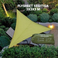 3x3x3 M Waterproof Triangle Flysheet Free TALI