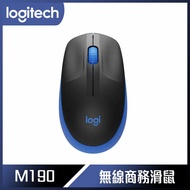 【10週年慶10%回饋】Logitech 羅技 M190 無線滑鼠-藍