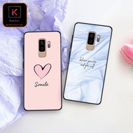 Samsung S8 - S8 Plus - S9 - S9 Plus Case - Samsung Case With LoveSmile Print - High Quality TPU Material