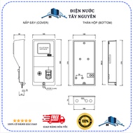 Electrical Meter Storage Box - Compoosit Plastic Fireproof Single Phase 3 Phase Electric Meter