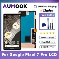 AMOLED Screen For Google Pixel 7 Pro LCD GP4BC GE2AE GFE4J Display Digital Touch Screen with Frame F