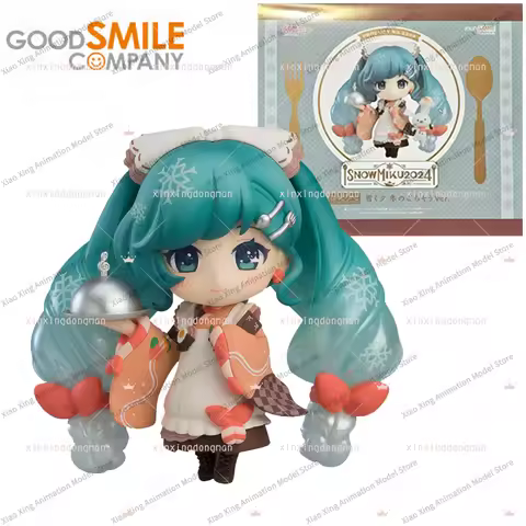 Good Smile Original Nendoroid Hatsune Miku 2024 Snow Miku 2339 joints Movable Anime Action Figures T