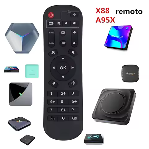 A95X TV Box Remote Control Replacement for A95X X88 PRO H40 H50 H60 Series Android Television Set-to