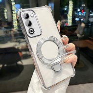 Phone Case: For Oppo A5 4g 2025/ Oppo A5 5g 2025/ Oppo A5m/ A5x 5g Phone Case With Self-adhesive Mag