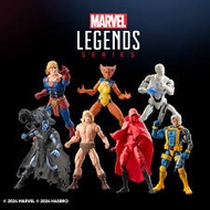 HASBRO MARVEL LEGENDS Red Widow, Ikaris, Black Winter (Thor), Superior Iron Man, Wolfsbane, Cable, a