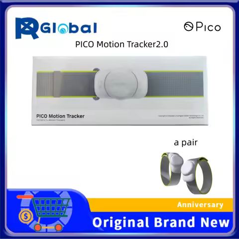 PICO Motion Tracker2.0:A pair, full-body tracking, 200Hz, 27g, 25-hour battery life, 20ms low latenc