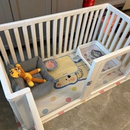 Pet Dog Fence Acrylic Transparent Kennel Fence Indoor Dog Cage Small Dog Household Fence Protective 