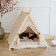 Pet Tent Kennel Cat Delivery Room Closed Pine Cat Tent Cat Litter P3K9