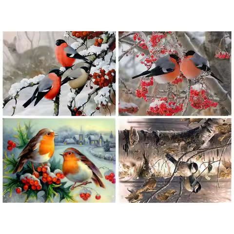 Diamond Painting Diamond embroidery 5d diy full square animals bird - diamond mosaic daimond paintin