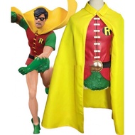 DC Comics Robin Cosplay Costume Marvel Batman Robin Cosplay Costume Halloween Stage Performance Cost