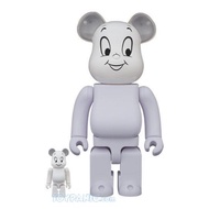Bearbrick Casper 100-Percent & 400-Percent