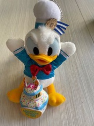 Donald Duck，唐老鴨，生日蛋糕公仔，扣針，東迪