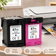 67XL ink cartridge and  compatible for HP printer2300/2700/2800/4100/6000/6400/其他
