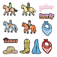 Shoes Charm Cowboy Girl Pvc Shoes Diy Accessories Bag Decoration