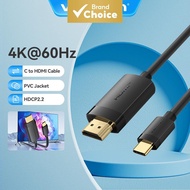 Vention สาย USB-c to HDMI 4K HD HDMI-A 4K@60Hz HDCP Type-c to HDMI HDR Audio & Video