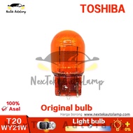 TOSHIBA T20 WY21W 12V Amber Monofilament Car Steering Bulb(1 Bulb)