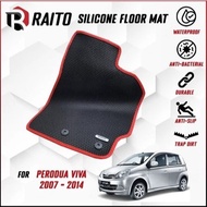 Perodua Viva Elite 660 850 2007 - 2014 Car Floor Mat Carpet Customised Car Mat Kereta Carpet