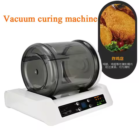 Automatic Meat Tumbler Vacuum Whole Chicken Wings Drumsticks Nuggets Marinating Machine Pickles Vege