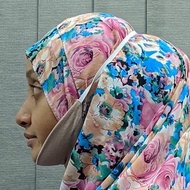 PD03 KHAKI - PENUTUP DAGU MURAH INNER PELITUP DAGU KAIN COTTON FREE SIZE COVER DOUBLE CHIN PELAPIK D