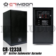 subwoofer aktif crimson 12 inch CR 1233 subwoofer aktif crimson CR1233