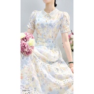 DVC DS6175 LAMIE FASHION EMBROIDERED FLOWER DRESS