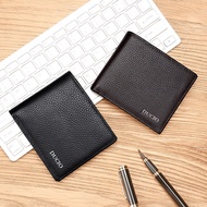 dompet lelaki kulit original beg dompet lelaki Boys Short Wallet Youth Driver's License Integrated W