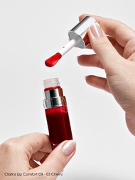 Clarins lip comfort oil // cherry