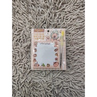 Sticky Note + Capybara Character Pen