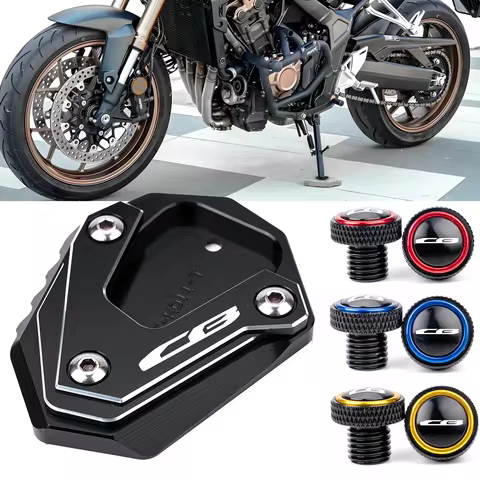 For Honda CB650R CB500F CB500X CB400X CB300R CB125R Motorcycle Kickstand Side Stand Foot Extension P