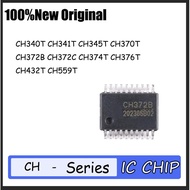 1-5PCS CH340T CH341T CH345T CH370T CH372B CH372C CH374T CH376T CH432T CH559T SSOP20 chip ic