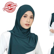 [Harga Borong] Bawal Instant Moscrepe | Bawal Lazy Moscrepe baru | Tudung Bawal Baru