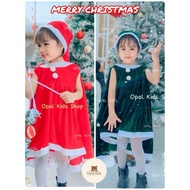 Women's Santa Long Shawl Model Sleeveless