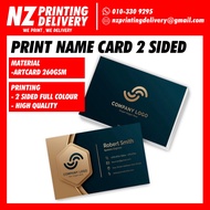 Print Name Card cetak call card printing art card glossy paper Business Card 2SIDED