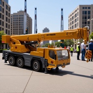 1:50 Diecast Metal Engineering Model Toy Crane Truck Lifter For Collection XE6E J5QL CFMZ CW0V NZOM 