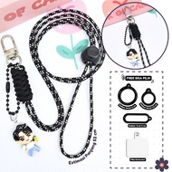 GANTUNGAN Hanger hp NeckTALI Phone Lanyard ID Card Strap - GH001
