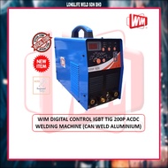 WIM INVERTER DIGITAL CONTROL IGBT TIG 200P ACDC PULSE TIG WELDING MACHINE ( CAN WELD ALUMINIUM)