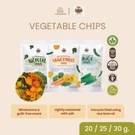 Wanalee Vacuum Fried Mixed Vegetable Chips / Okra Chips / Broccoli Chips