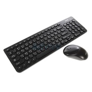 ชุดคีบอร์ดเมาส์ไร้สาย Oker Wireless keyboard mouse Combo set รุ่น K8830