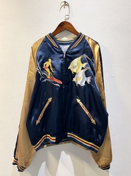 TAILOR TOYO 東洋 ALOHA x 龍 ×富士山雙面穿橫須賀刺繡棒球外套