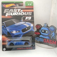 Hotwheels Fast & Furious | F9 The Fast SAGA | Jaguar XE SV Project B | Blue Color | Rare Item