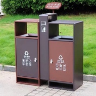 Tong sampah luar bangunan, tong sampah keluli tahan karat, tong sampah pemisah sampah jalan raya, to