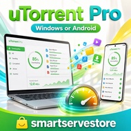 uTorrent Pro Lifetime for Windows or Android | No Ads Download Manager