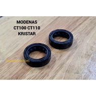 MODENAS CT100 CT110 KRISTAR FORK INNER OIL SEAL FRONT SHOCK ABSORBER GETAH DALAM FORK DEPAN SET CT 1