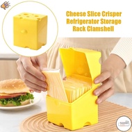 LF Sliced Cheese Holder Butter Block Storage Container Cheese Slice Storage Box with Flip Lid Cheese