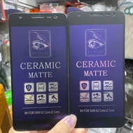 Samsung A2 Core J2 Core Ceramic Matte Blue Ray Screen Guard Anti Radiation Full Cover