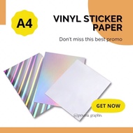 Astr0 Printable A4 size vinyl sticker Paper 20pcs per pack