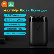 Máy Cạo Râu Điện Xiaomi Mijia Dao Cạo Nam Chống Nước S100 IPX7 Có Đầu Cạo Nổi Kép Máy Cạo Râu Mặt Sạ