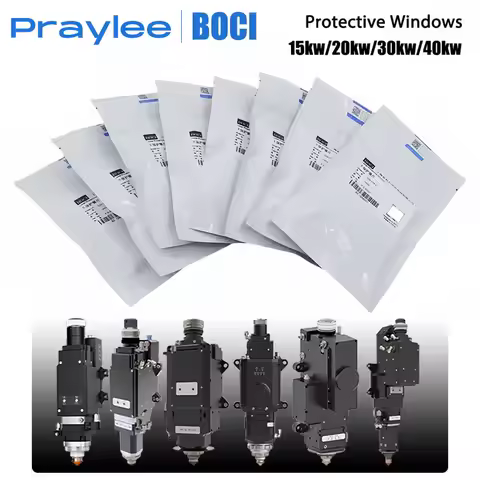 BOCI Protective Lens D25.4T4 D34T5 D21.5T2 8kw 15kw 20kw 30kw Optical Lens Protective Windows for BO